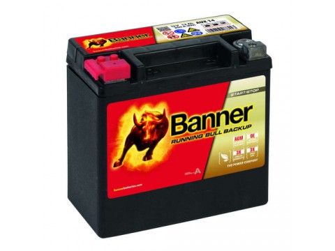 Banner AUX14 12v 12Ah  Mercedes Auxillary Battery A2115410001 (YTX14-BS) 