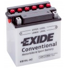 Exide EB10L-B 12v 11Ah Wet Motorcycle Battery Exide Motorcycle