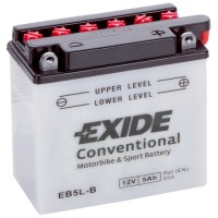 Exide EB5L-B 12v 5Ah Wet Motorcycle Battery
