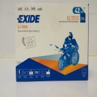 Exide ELTX12 12V 42Wh Lithium Motorcycle Battery