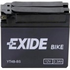 Exide ET4B-BS 12v 2.3Ah AGM Motorcycle Battery Exide Motorcycle
