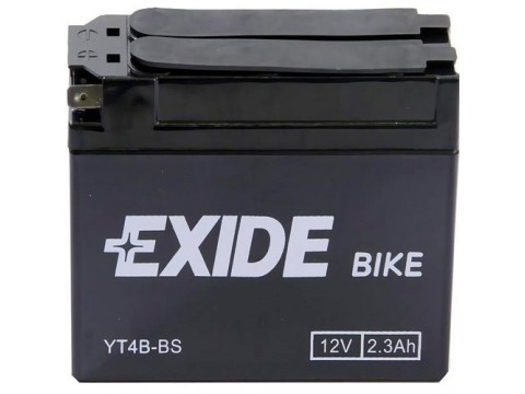 Exide ET4B-BS 12v 2.3Ah AGM Motorcycle Battery Exide Motorcycle