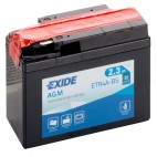 Exide ETR4A-BS 12v 2.3Ah AGM Motorcycle Battery Exide Motorcycle