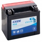 Exide ETX12-BS 12v 10Ah AGM Motorcycle Battery Exide Motorcycle