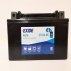 Exide ETX7A-BS 12v 6Ah AGM Motorcycle Battery Exide Motorcycle (ETX7A-BS)