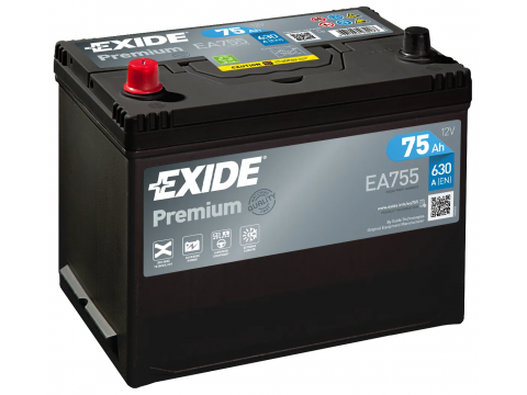 Exide EA755 Premium 069 Car Battery 031