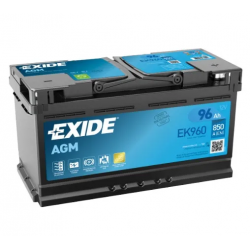 Exide EK950 STOP START EK960 Car Battery 019AGM