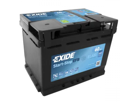 Exide EL600 Stop Start Car Battery 027EFB