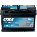 Exide EL700 Stop/Start 096EFB Car Battery