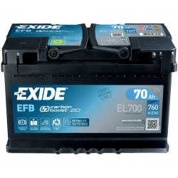 Exide EL700 Stop/Start 096EFB Car Battery