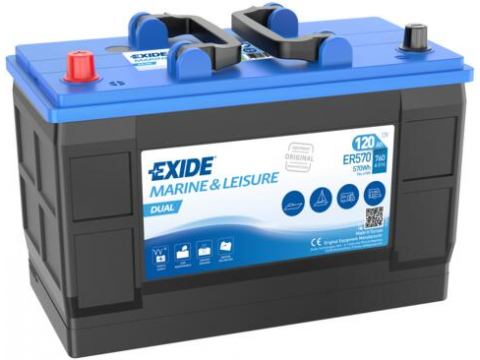 EXIDE DUAL PURPOSE ER570 BATTERY ER550 EXIDE DUAL PURPOSE ER570 BATTERY ER550