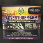 Leoch LAGM-110LL 12v 100Ah AGM Leisure Battery (lagm110ll)