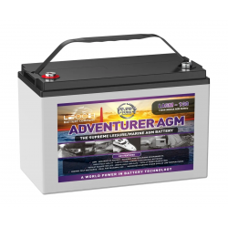 Leoch LAGM-130  12v 130Ah AGM Leisure Battery (lagm130)