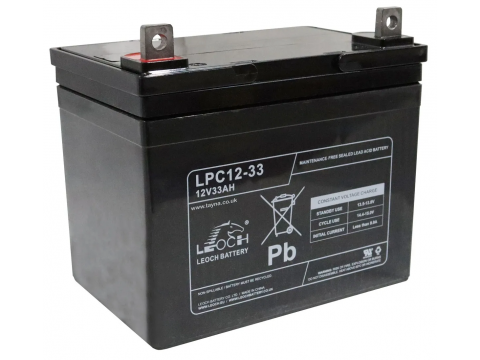 Leoch LPC12-33 Mobility Battery 12V 33AH 34-12 AGM34EV Leoch Industrial