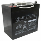 Leoch LPC12-55 Mobility Battery (12V 55AH) (55-12) Leoch Golf Buggy