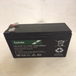 Lucas LSLA10-12 Mobility Battery (10-12) Lucas Alarm