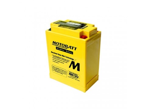 Motobatt MB12U 12V 15Ah Motorcycle Battery 