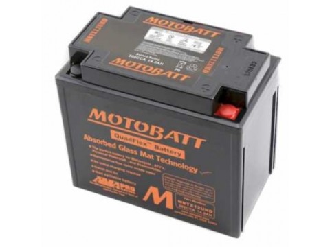 Motobatt MBTX12UHD 12V 14Ah Motorcycle Battery  