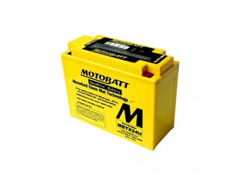Motobatt MBTX24U 12V 25Ah Motorcycle Battery 