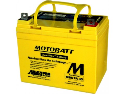 Motobatt MBU1R-35 12V 35Ah Motorcycle Battery Motobatt MBU1R-35 12V 35Ah Motorcycle Battery
