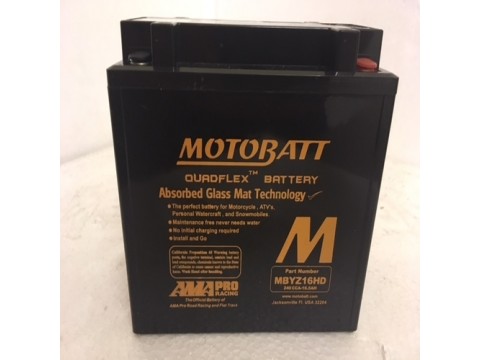Motobatt MBYZ16HD 12v 16ah Motorcycle Battery Motobatt MBYZ16HD 12v 16ah Motorcycle Battery