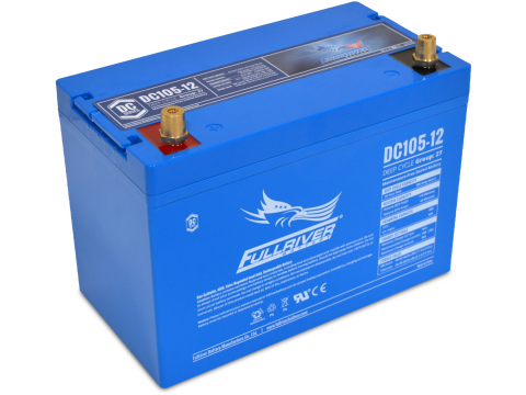 FULLRIVER DC105-12 12V 105AH DEEP CYCLE AGM BATTERY 