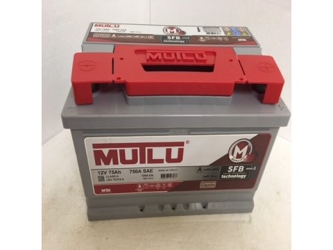 MUTLU 100 12V 75Ah 750 CCA Car Battery 
