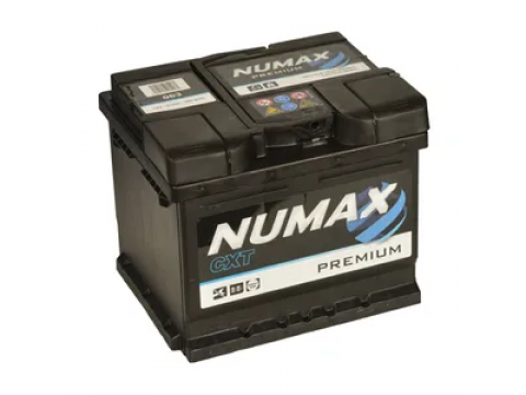 Numax 063 41Ah 360CCA Car Battery 