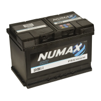 Numax 096R 70Ah 640CCA Car Battery