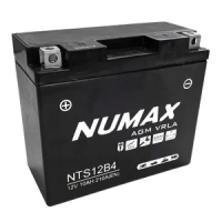 Numax YT12B4 12v 10Ah AGM Motorcycle Battery