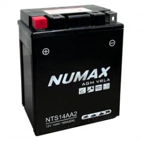 Numax YB14-A2 12v 14Ah Motorcycle Battery Numax Motorcycle