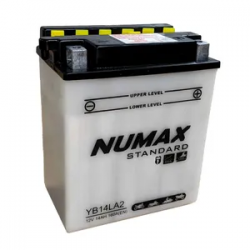 Numax YB14L-A2 12v 14Ah Motorcycle Battery Numax Motorcycle
