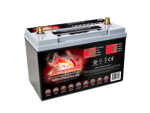 FULL THROTTLE FT1100-31 110AH AGM BATTERY
