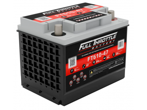 FULL THROTTLE FT610-47 50AH AGM BATTERY