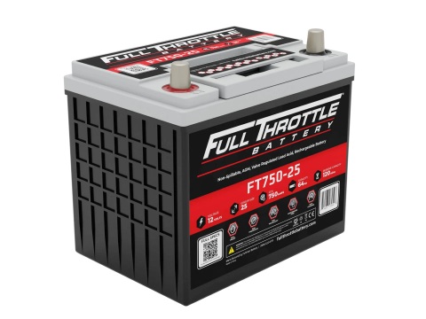 FULL THROTTLE FT750-25 64AH AGM BATTERY 
