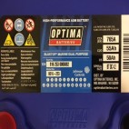 Optima Blue Top BT DCM 4.2 (8016-253) (BCI D34M) (BTDCM4.2 AGM) (BTDC4.2)