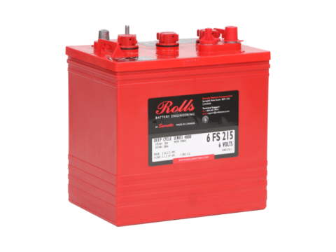 Rolls 6V 6-FS-215 Deep Cycle Battery (6FS215)