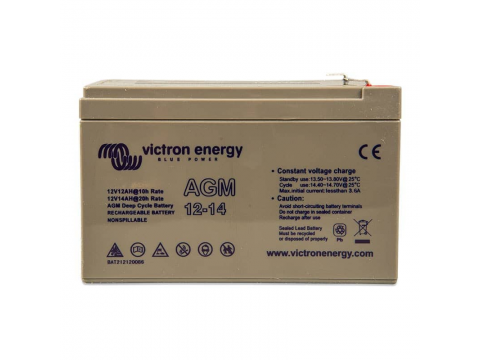 VICTRON BAT212120086 12V 14AH DEEP CYCLE AGM BATTERY
