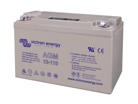 VICTRON BAT412101084 12V 110AH DEEP CYCLE AGM BATTERY