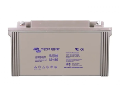 VICTRON BAT412121084 12V 130AH DEEP CYCLE AGM BATTERY 
