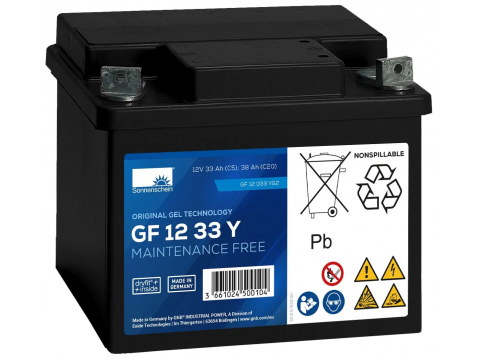 Sonnenschein GF12033YG2 12v 38Ah Mobility Battery ( GF 12 033 Y G 2) Sonnenschein Mobility