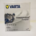Varta 51913 Funstart Wet Motorcycle Battery (519 013 017) 12V 19Ah Varta Funstart Wet