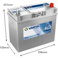 Varta B32 Blue Dynamic 545 156 033 (053/048)