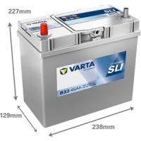 Varta B33 Blue Dynamic 545 157 033 (155)