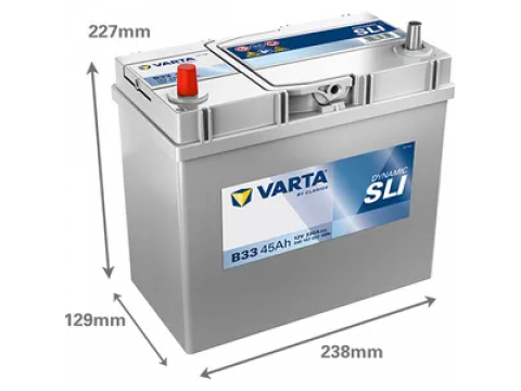 Varta B33 Blue Dynamic 545 157 033 (155) Varta B33 Blue Dynamic 545 157 033 (155)