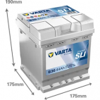 Varta B36 Blue Dynamic 544 401 042 (202L) Varta B36 Blue Dynamic 544 401 042 (202L)