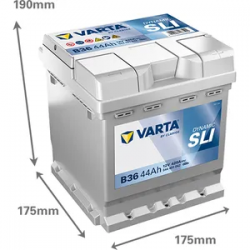 Varta B36 Blue Dynamic 544 401 042 (202L)