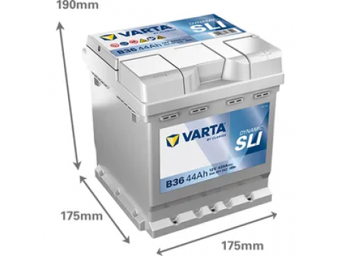 Varta B36 Blue Dynamic 544 401 042 (202L) Varta B36 Blue Dynamic 544 401 042 (202L)