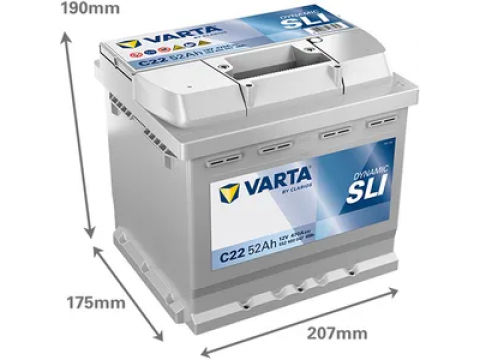 Varta C22 Blue Dynamic 552 400 047 (012/079)