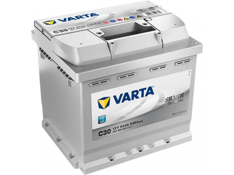 Varta C30 Silver 012 Dynamic 554400053 Car 079 Battery 